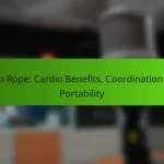 Jump Rope: Cardio Benefits, Coordination and Portability